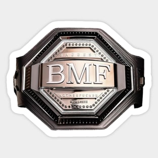 BMF Belt Sticker